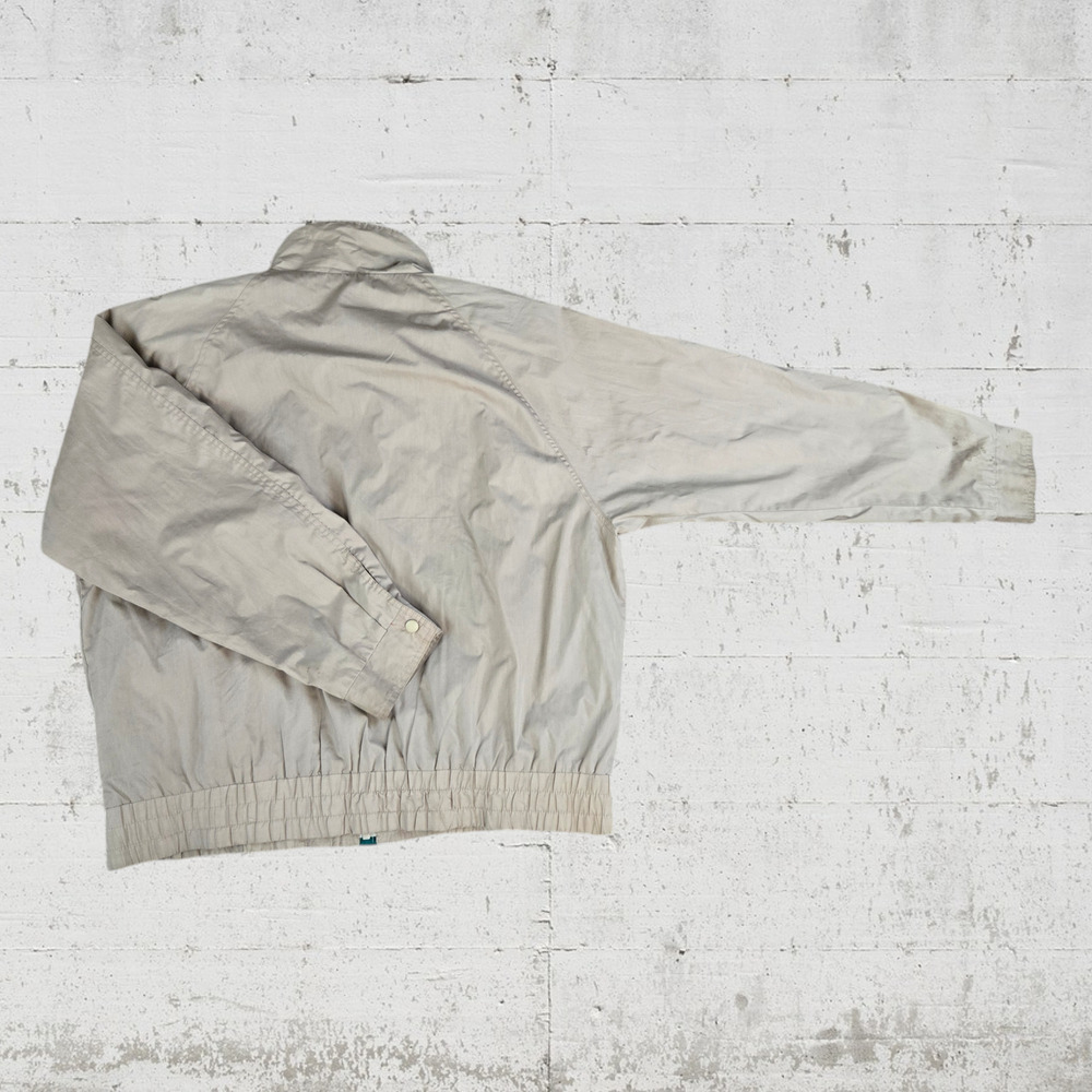 Vintage 1980s Beige Colorful Plaid Lined Canvas Guide Series Chore Coat Size XL - Picture 14 of 14